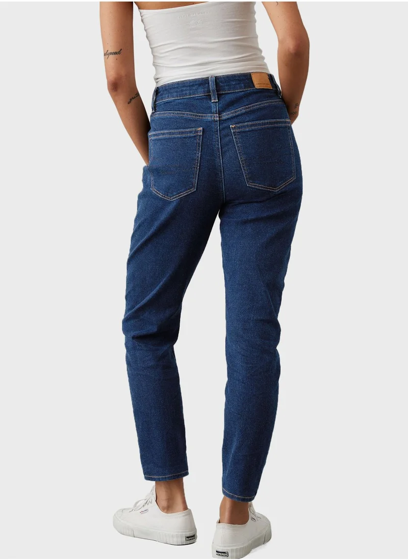 امريكان ايجل High Waist Mom Jeans