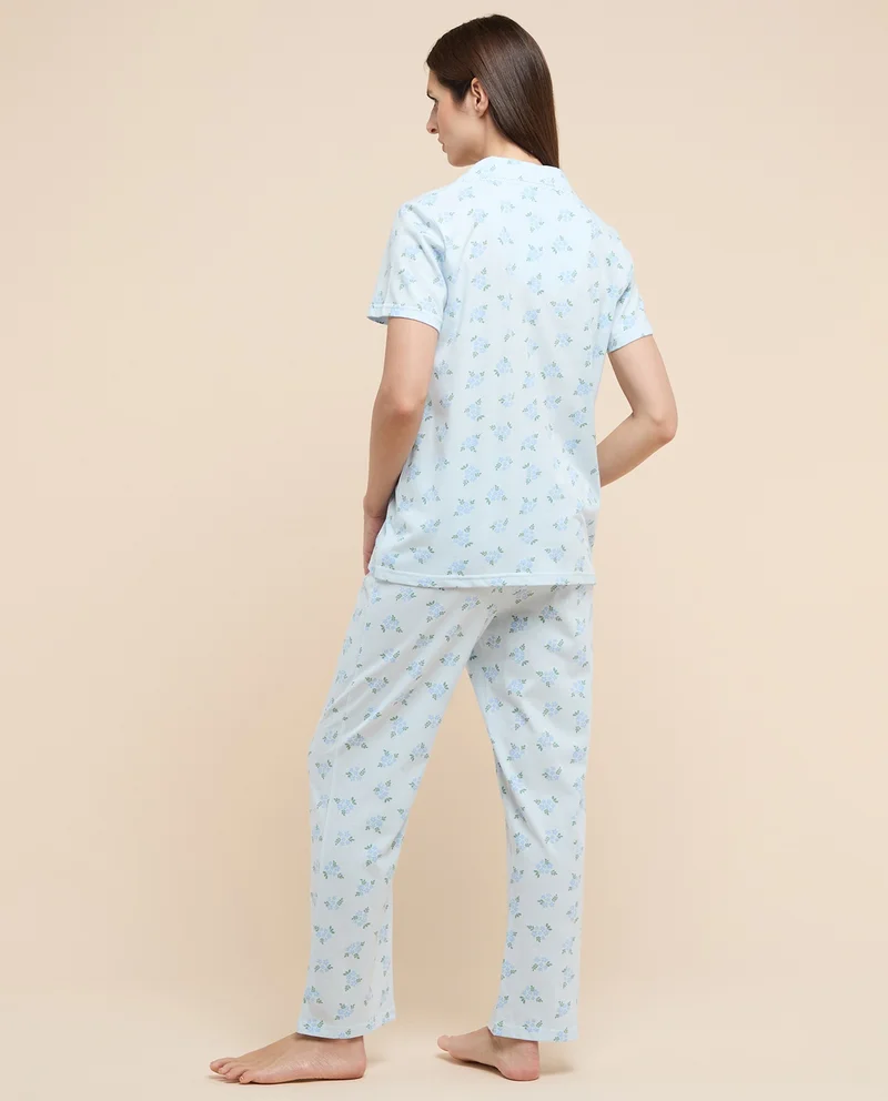 أر أند بي Printed Pyjama Set