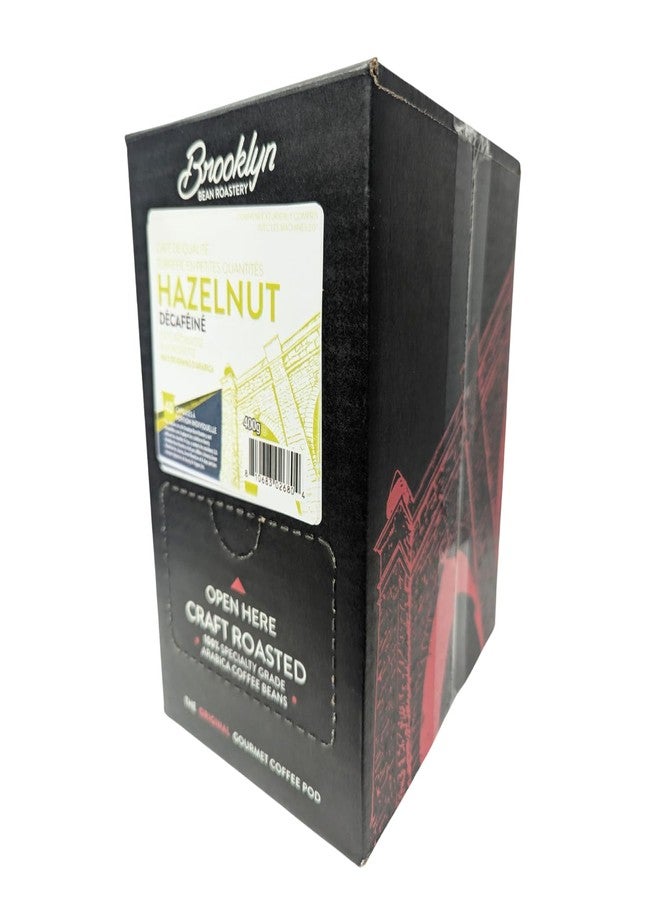 Brooklyn Beans Coffee Pods, Hazelnut Decaf - Compatible with Keurig K Cup Brewers Including 2.0 Machines, 40 Count, Deliciously Nutty Flavor - Image 3