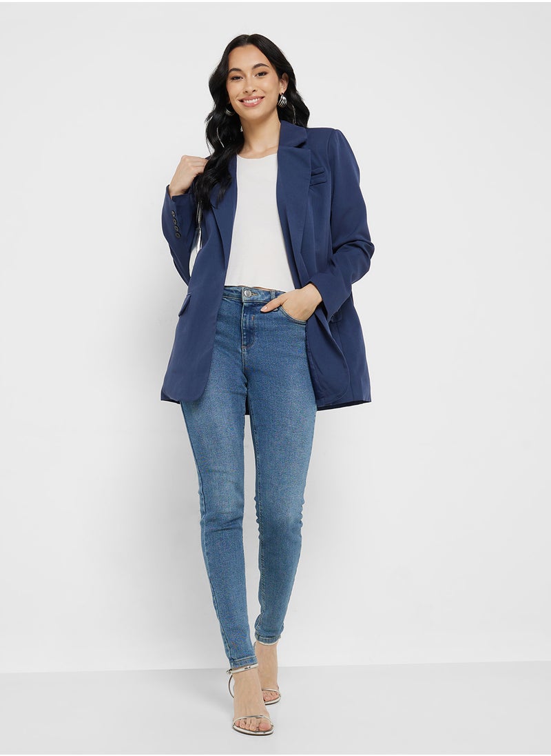 Ginger - Tailored Longline Blazer - Image 1