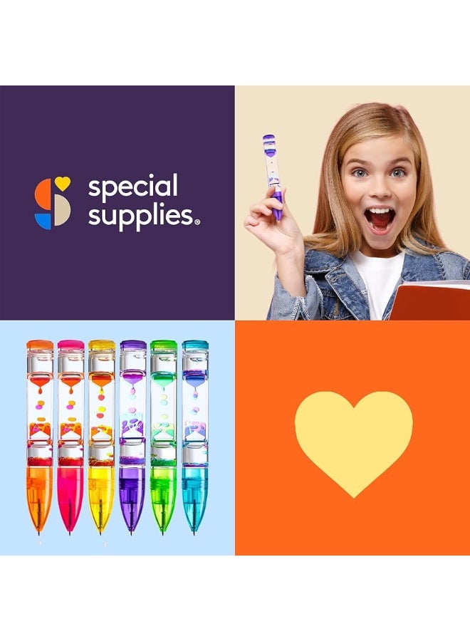 Special Supplies Special Supplies Liquid Motion Bubbler Toys (6-Pens, Pack of 6 Pens, 6-Pens)  - Image 4