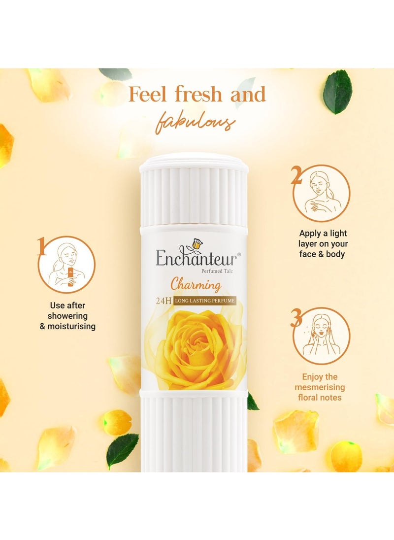 Enchanteur Charming Perfumed Talc 125 g  - Image 4