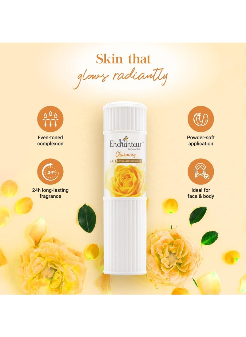 Enchanteur Charming Perfumed Talc 125 g  - Image 2