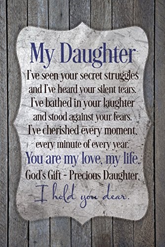 DEXSA My Daughter...New Horizons Wood Plaque | Made in the USA - Image 5