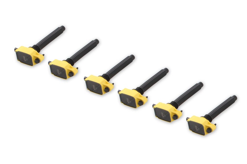 ACCEL 140648-6 SuperCoil Ignition Coil - Yellow - 6-Pack - Image 1