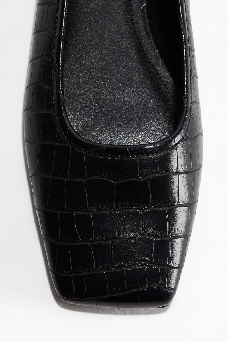 H&M Square-toe ballet flats