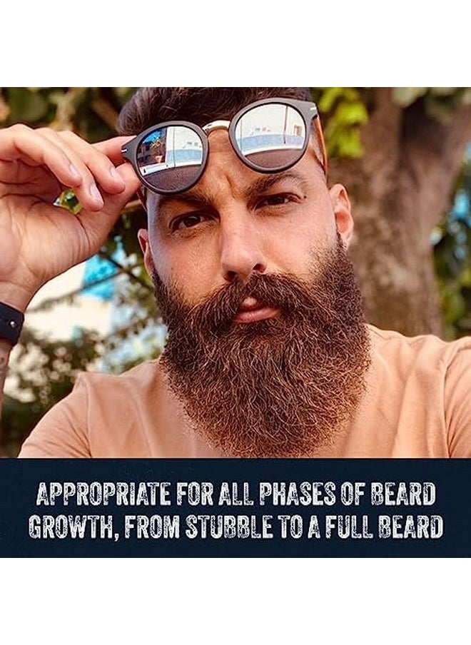 mountaineer brand - Beard Balm For Men All Natural Leavein Conditioner To Moisturize Dry Itchy Skin Beard Butter Hydrates Softens And Tames Flyaway Hair Adds Shine Bare (Unscented) 2Oz - Image 1