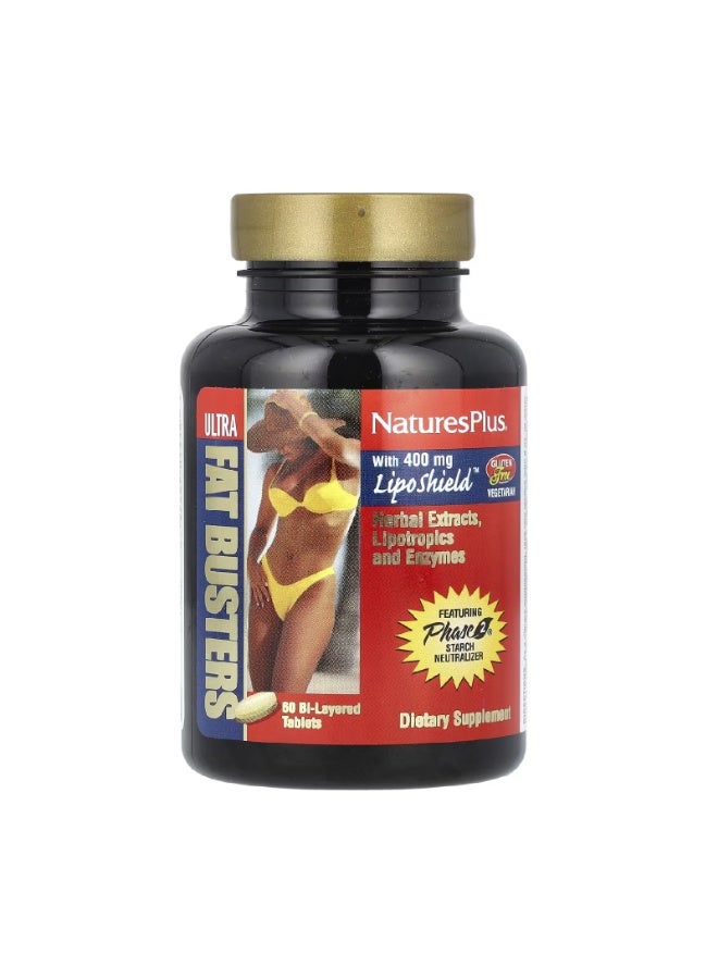 NaturesPlus Ultra Fat Busters 60 Bi Layered Tablets - Image 1