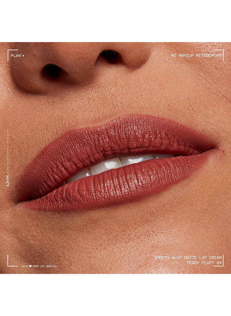 NYX PROFESSIONAL MAKEUP Smooth Whip Matte Lip Cream - Teddy Fluff - Image 3