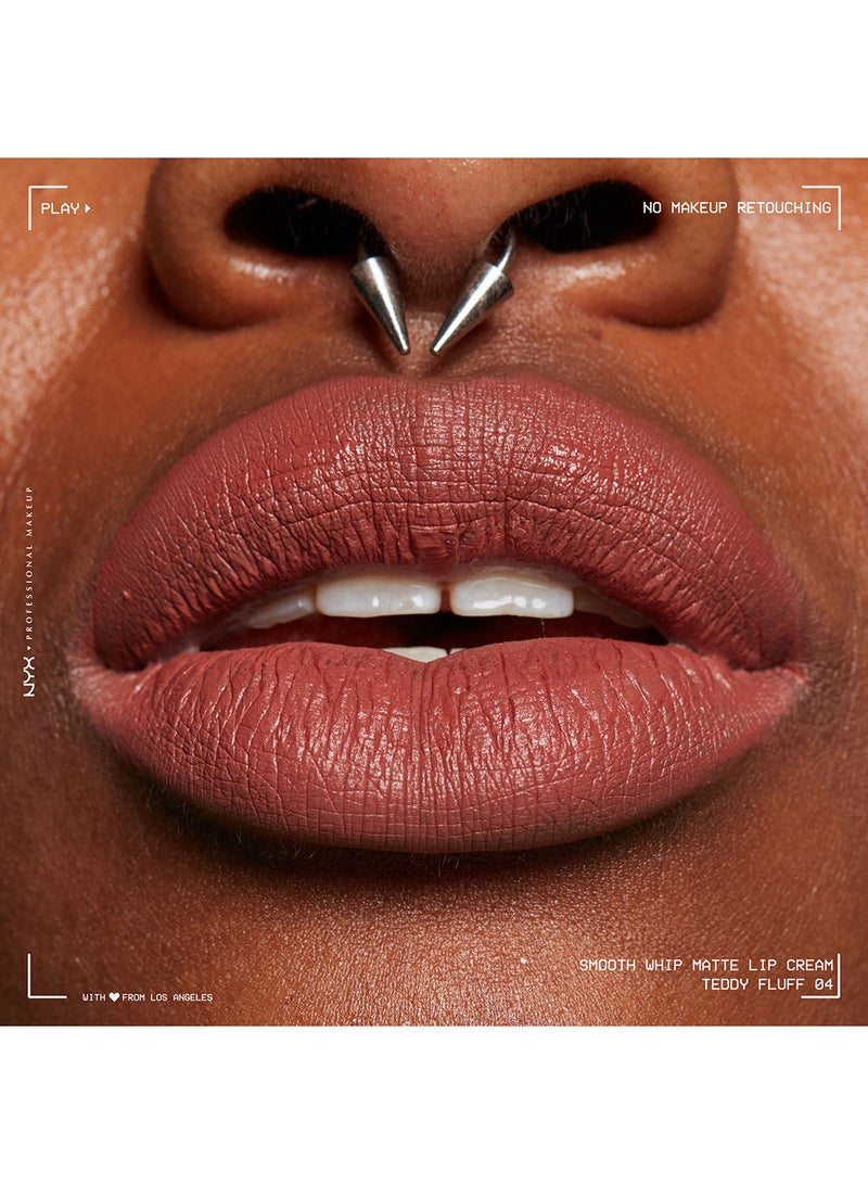 NYX PROFESSIONAL MAKEUP Smooth Whip Matte Lip Cream - Teddy Fluff - Image 4