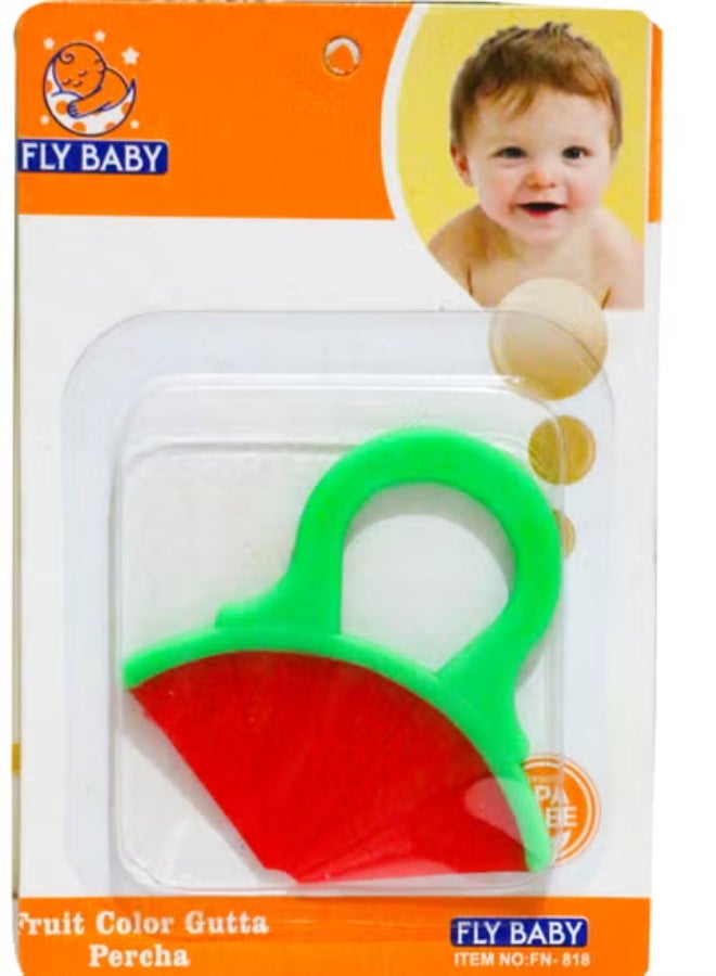 Baby Silicone Fruit Teether – BPA Free Multi-shaped