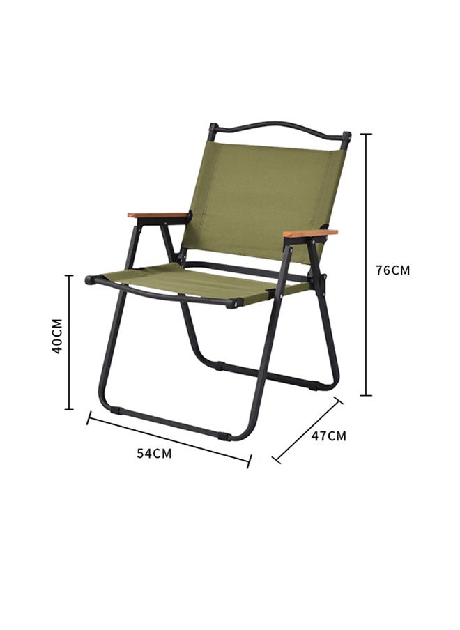 Sharpdo - Camping Chair Outdoor Folding Chair Kermit Chair 54*47*76cm - Image 1