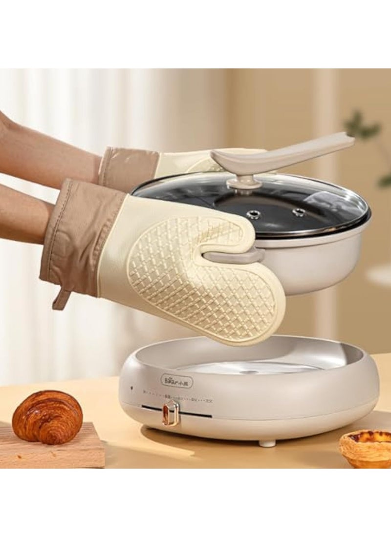 Arabest Two-Finger Oven Mitts, Heat-Resistant Silicone Oven Mitts, Heat-Resistant Oven Mitts up to 300°, Easy-to-Clean and Non-slip Oven Mitts  - Image 3