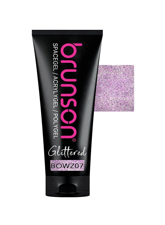 brunson Polygel 60g salon-quality nails in 1Sec, poly nail gel shimmer long-lasting acrylic nails Soak off UV/LED hard gel for nail extension, builder gel for fake nails, manicure nail art Nail Extension Gel