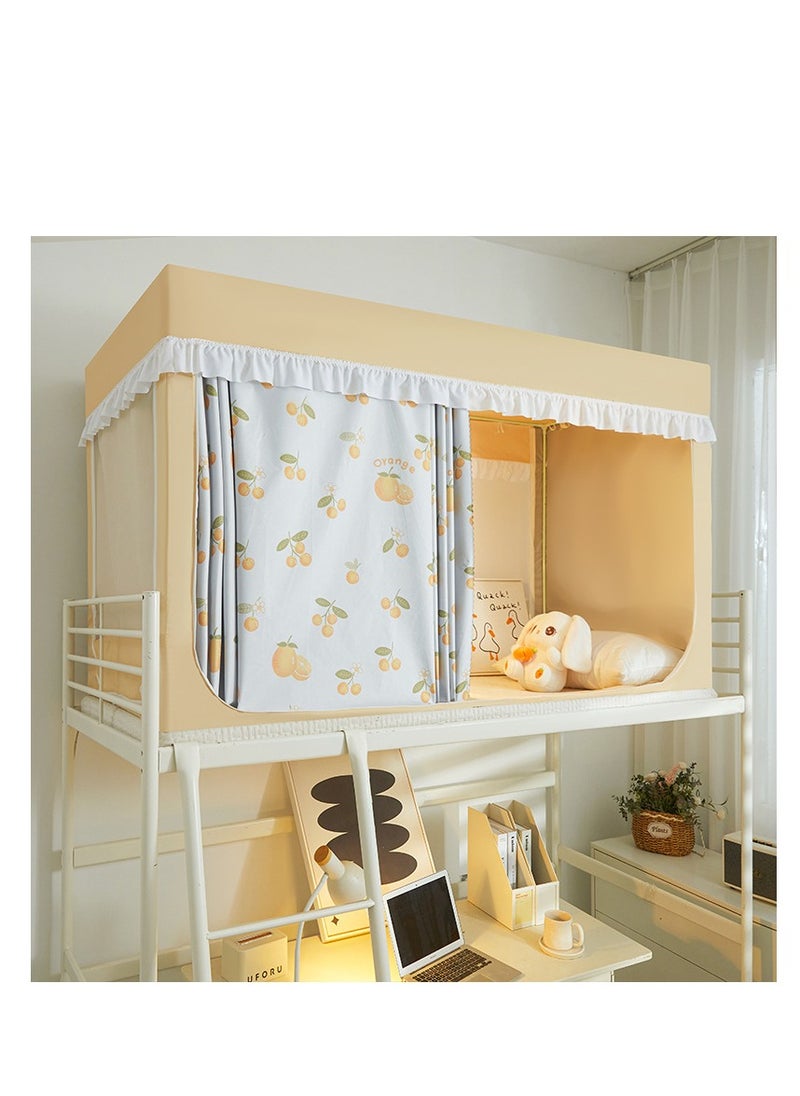 Y&D - Bed Canopy Tents Curtain Blackout Curtain Single Bed Tent Curtain Student Shading Cloth Bed Canopy Mosquito Net Student Sleep Privacy Protection - Image 1