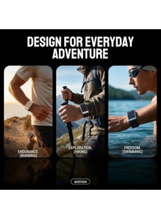 Bukela Ultra-Soft Nylon Sport Replacement Band for WHOOP 5.0 Life /MG – ECG Compatible | Wearable Health, Fitness & Activity Tracker | Breathable, Durable & Secure Fit Strap and Adjustable Wristband Replacement Strap with U Shaped Connector Easy to Use and Perfect for Every Occasion | NOT for Gen 4 - Image 3