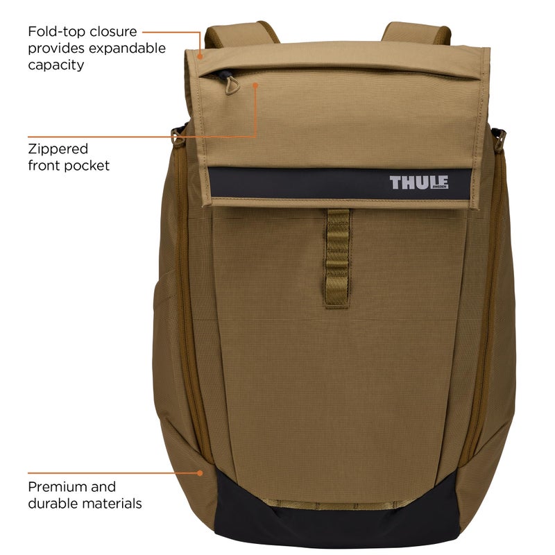 Thule Paramount 27L Backpack - Commuter Backpack - Fits 16" laptops, Nutria - Image 3