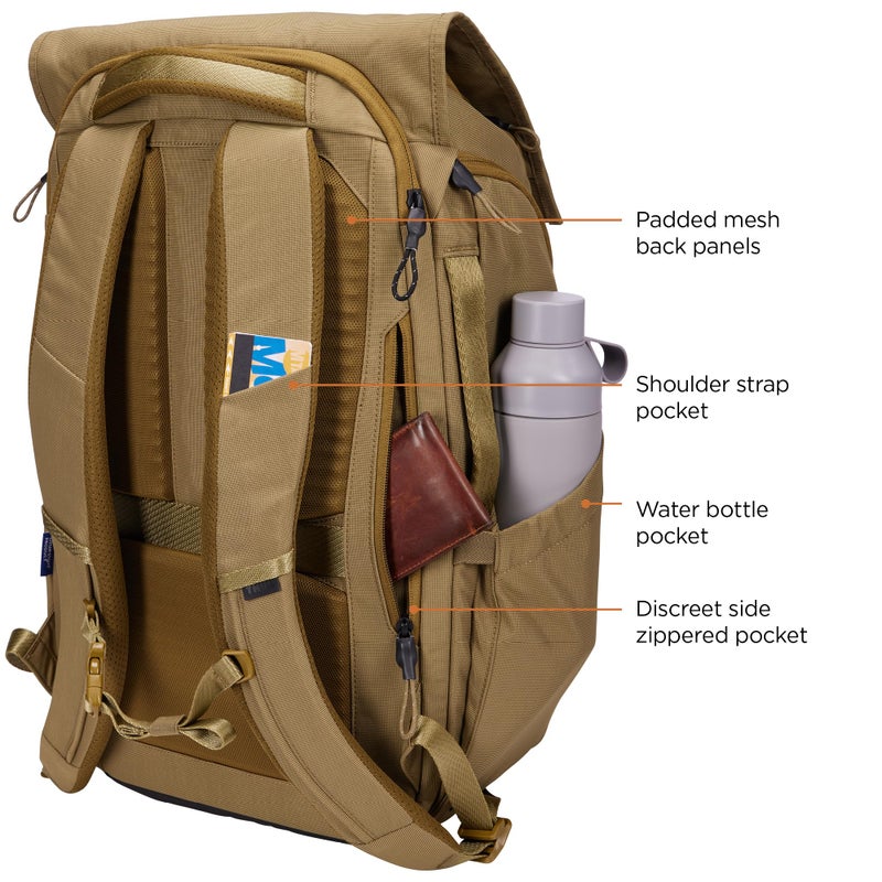 Thule Paramount 27L Backpack - Commuter Backpack - Fits 16" laptops, Nutria - Image 4