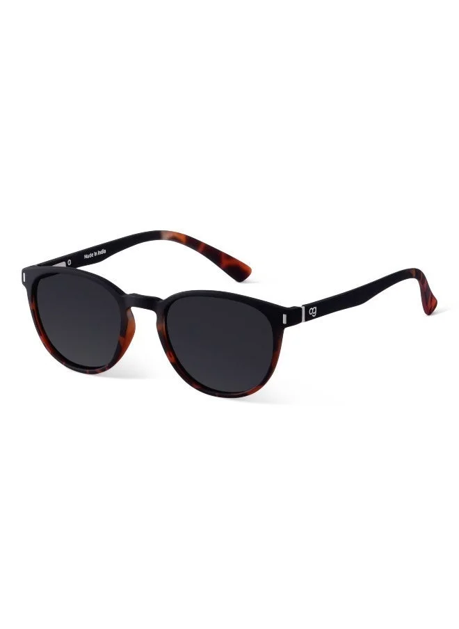 Woggles Printed polarized round sunglasses