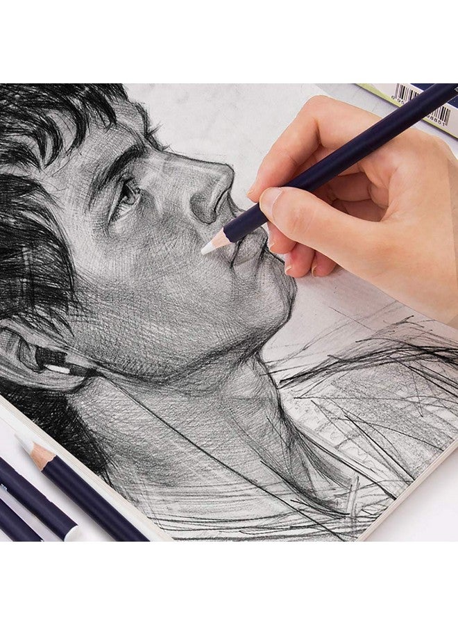 chrome ممحاة أقلام الرسم الفني كروم 6 قطع - Image 3