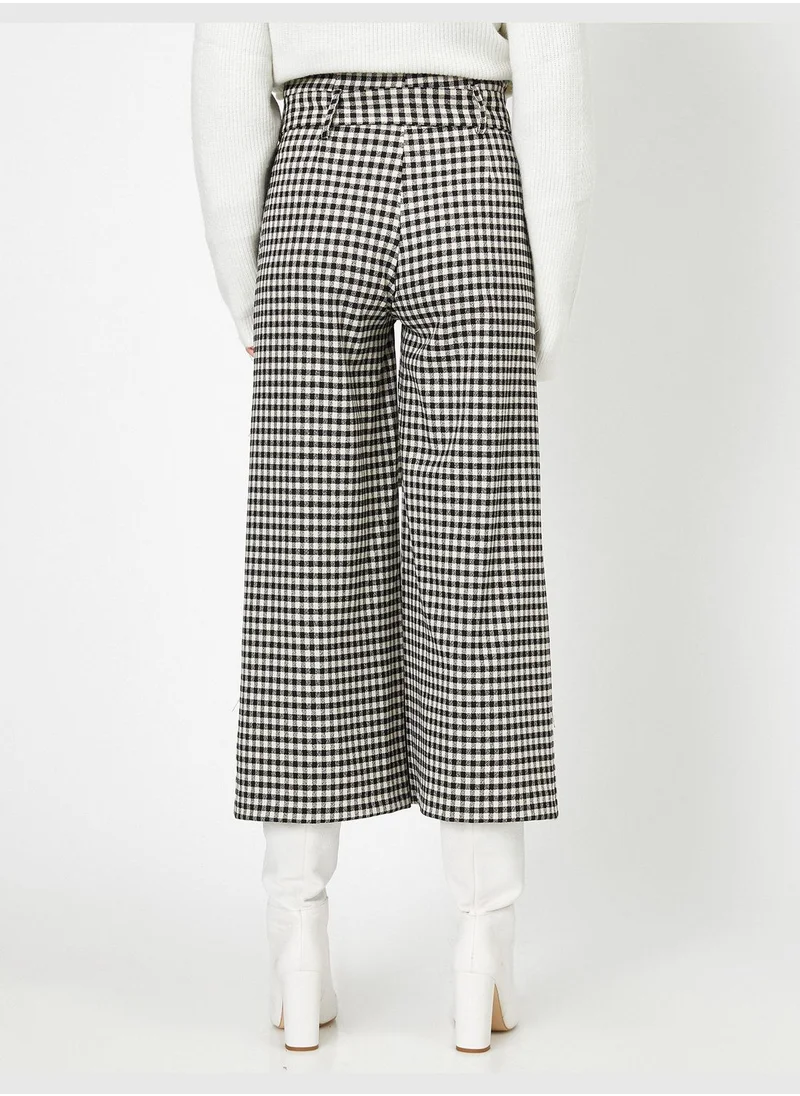 KOTON Check Trousers