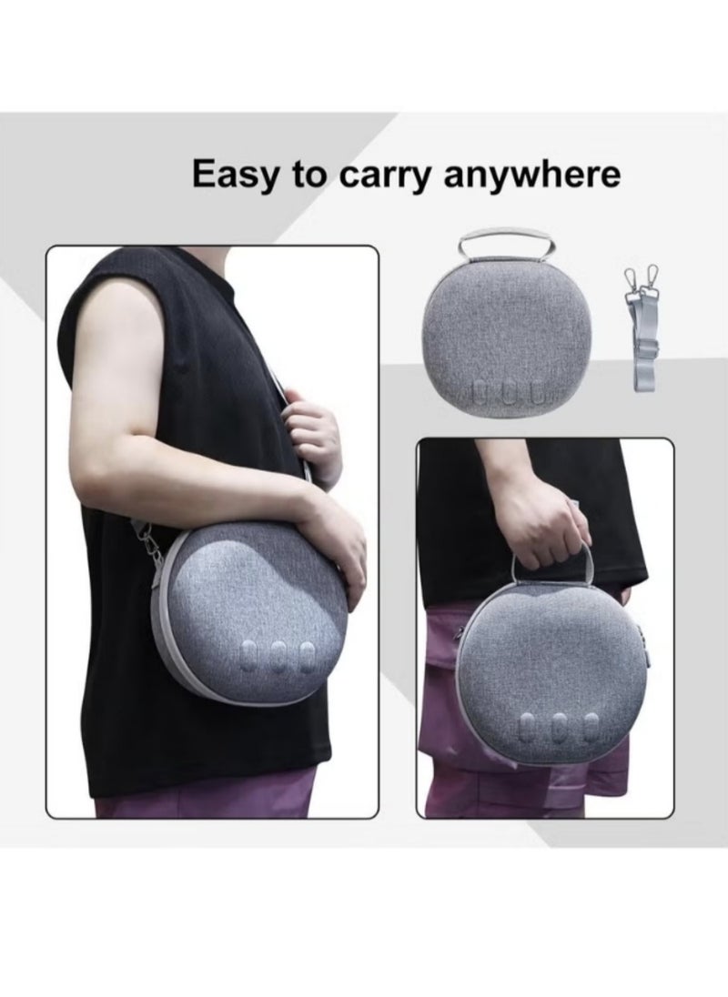 Generic - Waterproof Hard Carrying Case for Meta Oculus Quest 3 VR Gaming Headset and Touch Controllers nd Other Accessories Shockproof Carrying Bag Organizer Case with Mesh Pocket Suitable for Travel and Home Storage(Grey) - Image 1