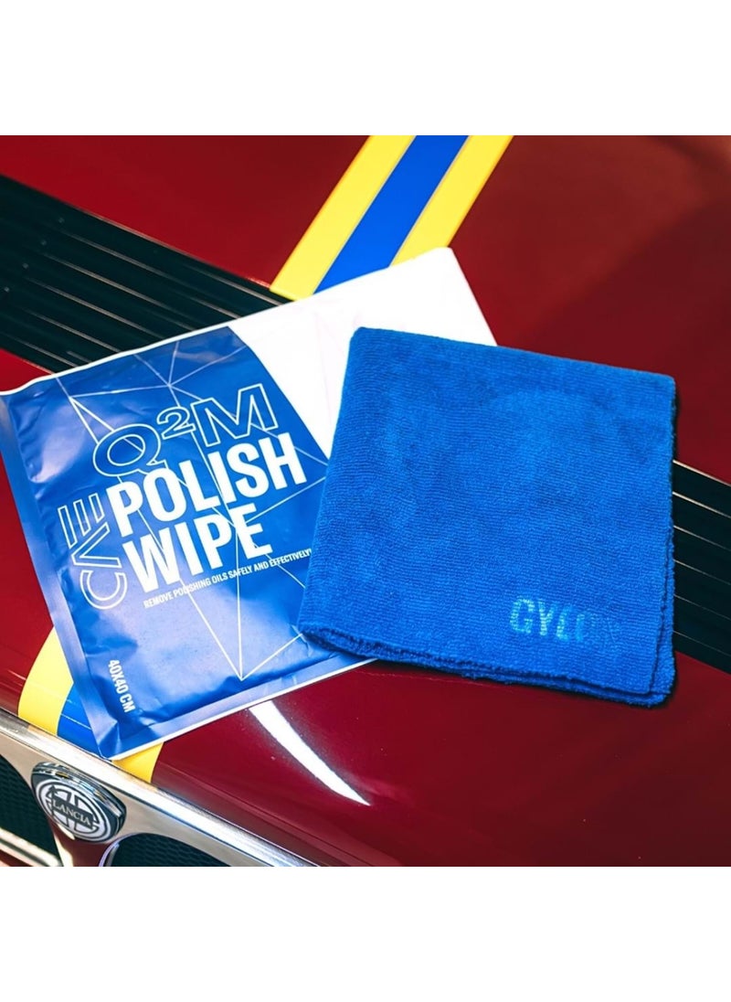 Gyeon Q²m Polishwipe Evo Laser Cut Double-Way Polishing Cloth - 40X40 cm  - Image 5