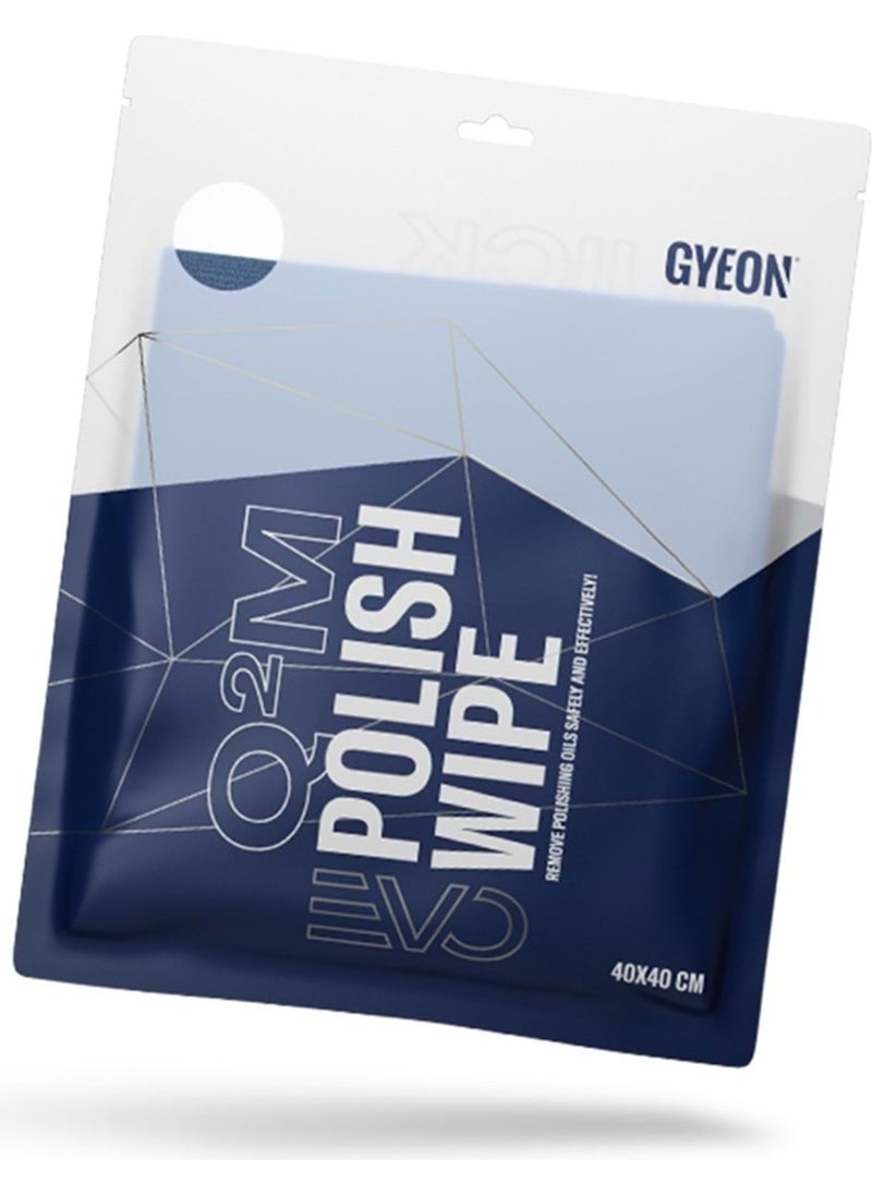 Gyeon Q²m Polishwipe Evo Laser Cut Double-Way Polishing Cloth - 40X40 cm  - Image 3