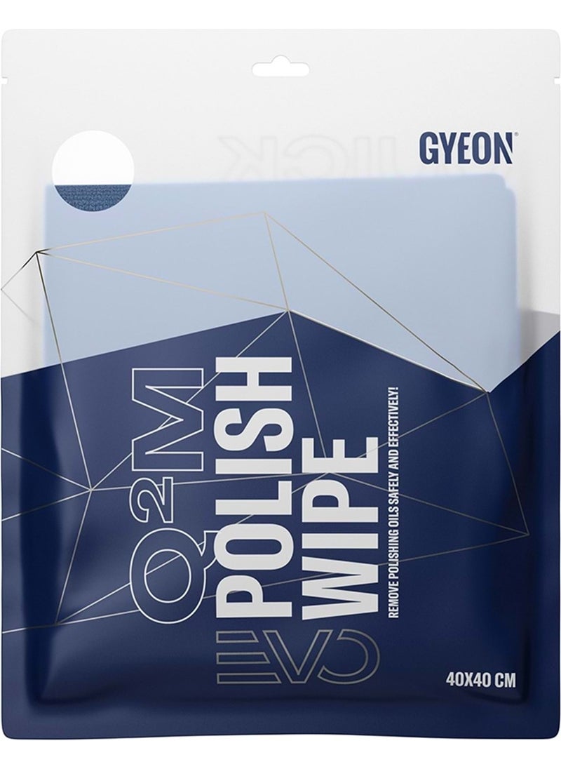 Gyeon Q²m Polishwipe Evo Laser Cut Double-Way Polishing Cloth - 40X40 cm  - Image 1