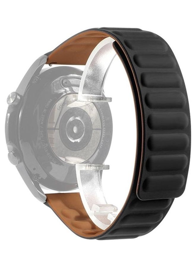 إسكدنيا Replacement Strap For Samsung Galaxy Watch 3 45mm Black - Image 1