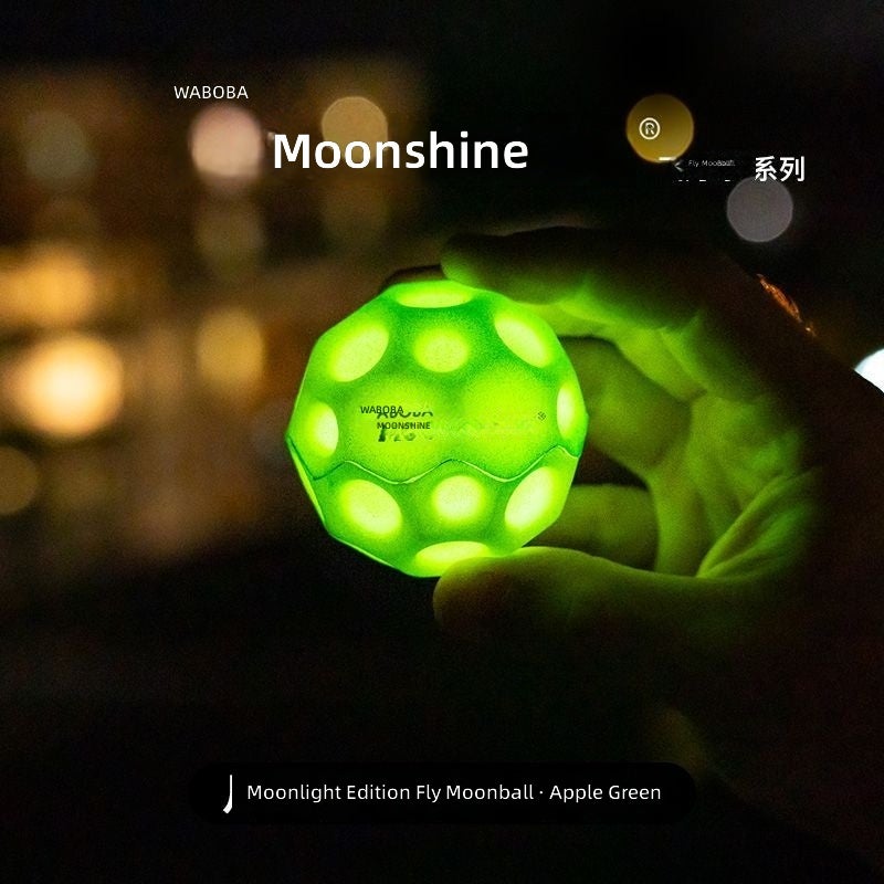 Waboba High-Bounce Glow-in-the-Dark Toy Ball for Kids and Adults - Stress Relief Outdoor Play - Image 1