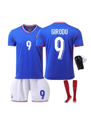 2024 European Cup French Football Uniform Four-Piece Suit No. 9 - pzsku/Z8C1238471DFB65576D8FZ/45/_/1717052477/c7527c1a-3a73-4d52-a225-262f41511b2c