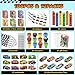 BenLouis 96Pcs Race Car Party Favors Racing Theme School Stationery Set Bulk for Kids Fast Racecar Wheel Birthday Party Goodie Bag Stuffers Classroom Gifts Rewards Pinata Filler - Image 4