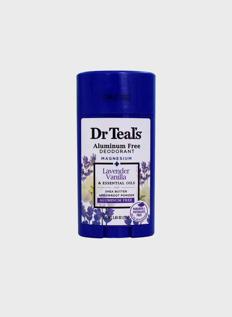Dr. Teals Aluminum Free Deodorant - Lavender Vanilla