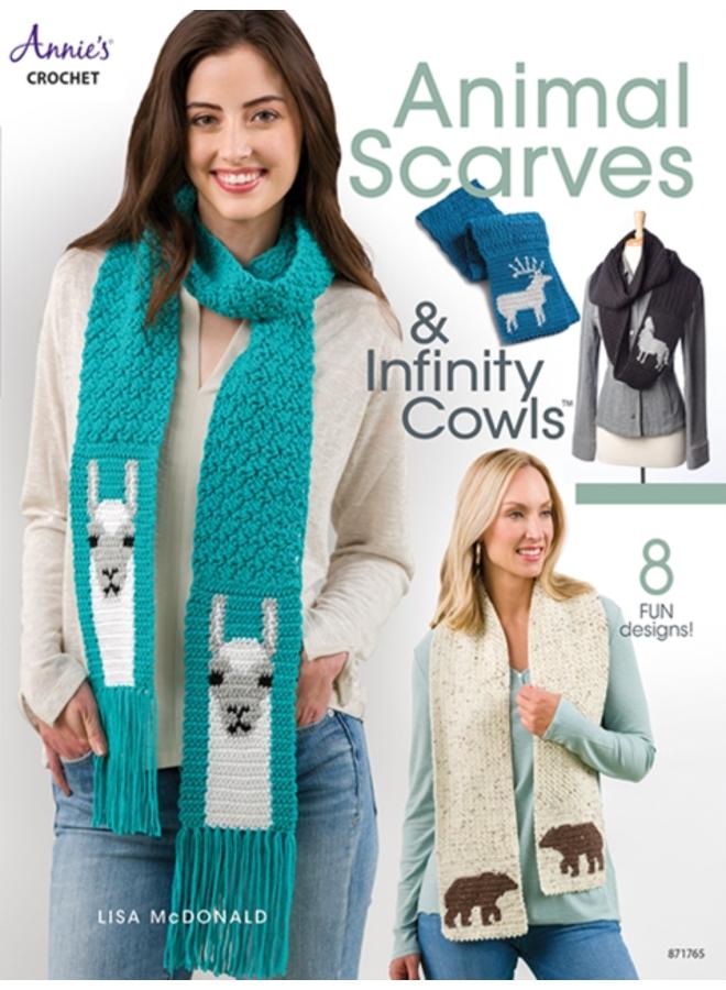 Animal Scarves & Infinity Cowls : 8 Fun Designs! 