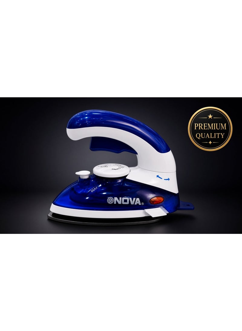 NOVA NI-1170TS Travel Steam Iron | Portable Clothes Iron | Compact Garment Steamer Iron | Non-Stick Soleplate | Lightweight Travel Iron for Clothes | Easy Storage Design - Image 3