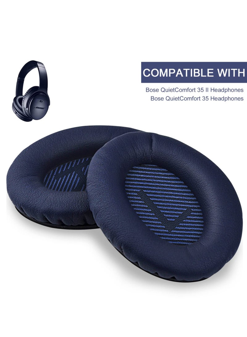Bose QC35 Ear Cushions Replacement Professional Ear Pads Cushion for Bose QuietComfort 35 Earpads Compatible with Bose QC35 QC35 II Over-ear Headphones - Image 2