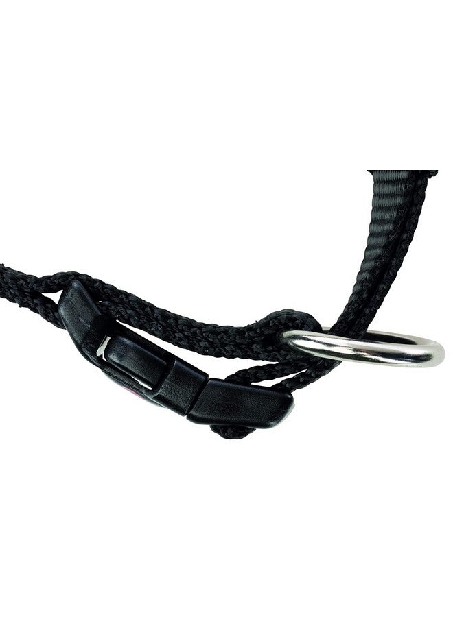 تريكسي طوق كلاب كلاسيكي قابل للتعديل من النايلون مع مشبك بلاستيكي للإغلاق متين ومقاوم للتمزق، مفيد في التدريب الأساسي لكلبك - (35-55 سم/20 مم، مل)، أسود - Image 3