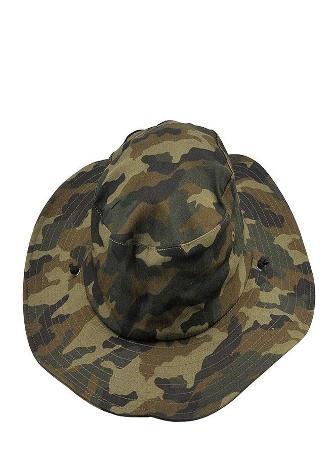 كويك سيلفر قبعة شمسية رجالية من كويكسيلفر، طراز بوشماستر بروتكشن، بنقشة مموهة، مقاس صغير-متوسط أمريكي - Image 2