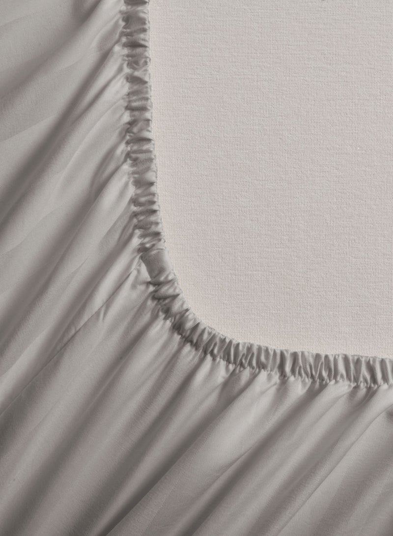 Master Home Textile King Microfiber Sheet Set, King Size 3 Pieces, Hotel Stripes design - Image 4