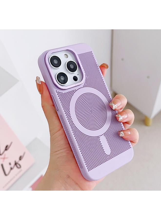 زبون جراب لهاتف iPhone 13 Pro Max مزود بخاصية التبريد الشبكي المغناطيسي MagSafe - Image 2