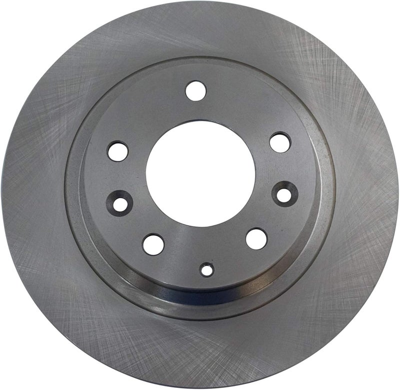 TRQ Rear Brake Rotors Set Solid Compatible with 2006-2012 Ford Fusion 2007-2012 Lincoln MKZ 2006 Zephyr 2003-2013 Mazda 6 2006-2015 MX-5 Miata 2003 Protege 2006-2011 Mercury Milan - Image 5