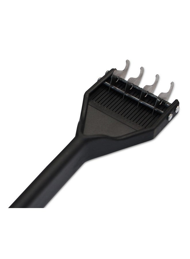 مارس كوت كينج أداة إزالة تشابك شعر الحيوانات الأليفة من Mars Coat King، مصنوعة من الفولاذ المقاوم للصدأ بمقبض بلاستيكي، مصنوعة في ألمانيا، 4 شفرات - Image 3