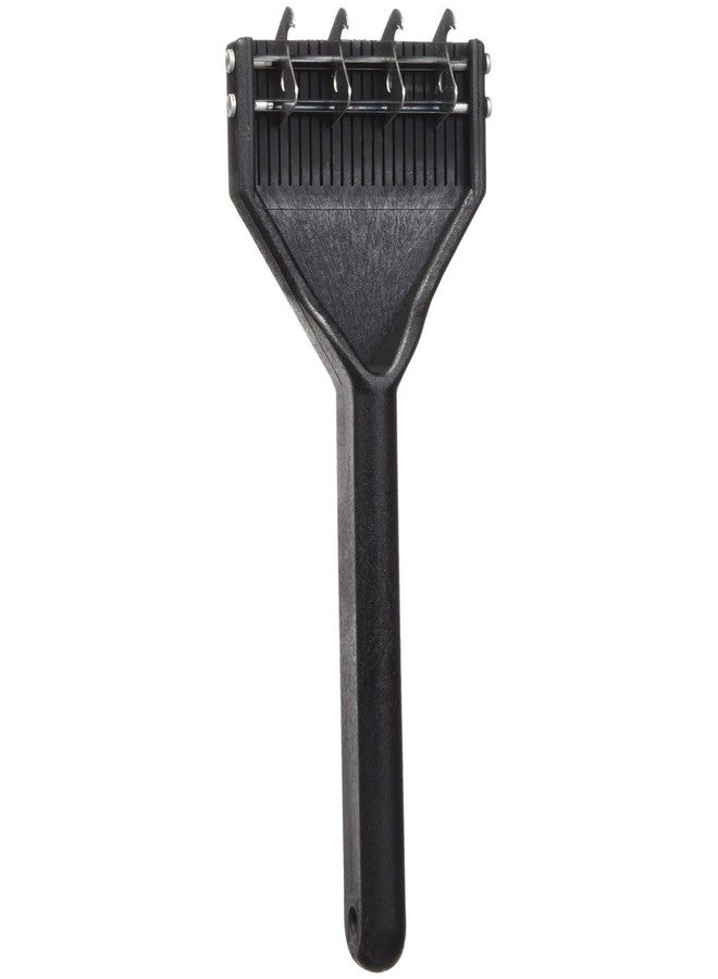 مارس كوت كينج أداة إزالة تشابك شعر الحيوانات الأليفة من Mars Coat King، مصنوعة من الفولاذ المقاوم للصدأ بمقبض بلاستيكي، مصنوعة في ألمانيا، 4 شفرات - Image 1