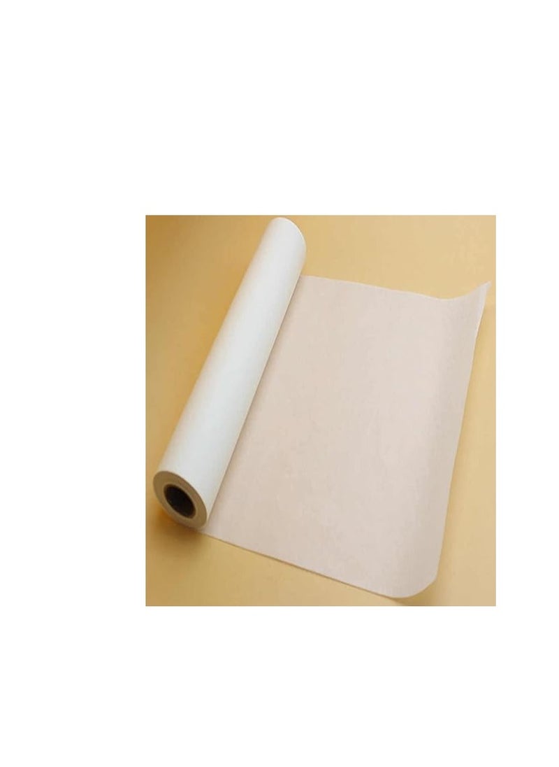 Terabyte Tracing Paper Roll, A4 20 MTERS LONG Wide Trace Paper Clear Ink Absorption Drafting Paper Practical White Tracing Paper Lightweight Translucent Pattern Paper for Drawing, Trace, Sketch  - Image 3