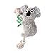 Fringe Studio Squeaker Pet Toy Koala Bear 289652 Gray XLarge - Image 3