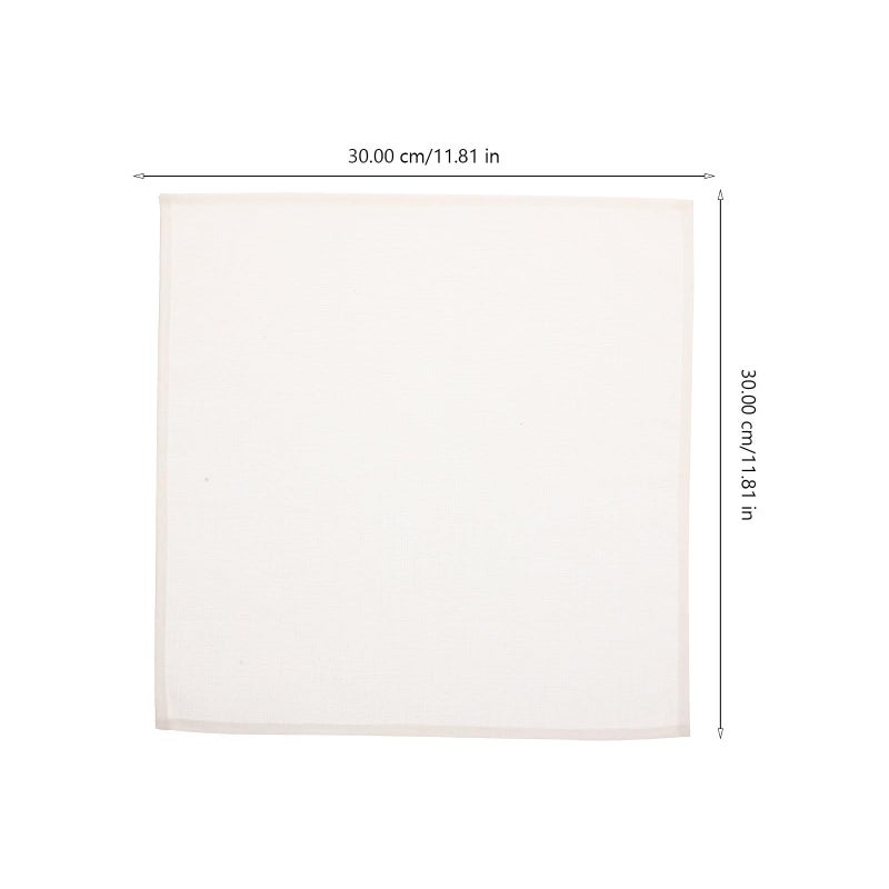 Cotton Linen Washcloths 2 Pack Quick Dry Bath Towels for Guest Bathroom - Image 3