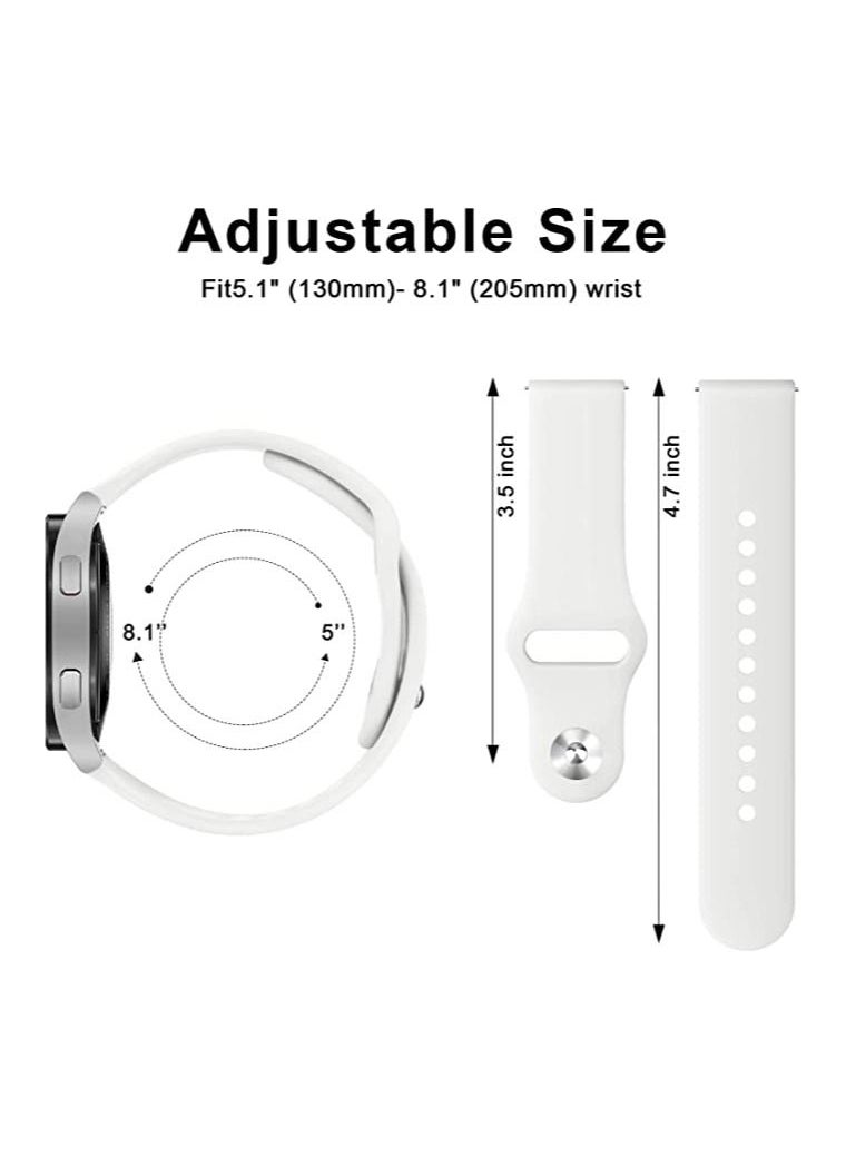 Generic silicone Watch Band for for Samsung Galaxy Watch Active Band Galaxy 42mm Strap S2 gear Soft Sport 20mm Smart Wristbands Watch strap  - Image 2