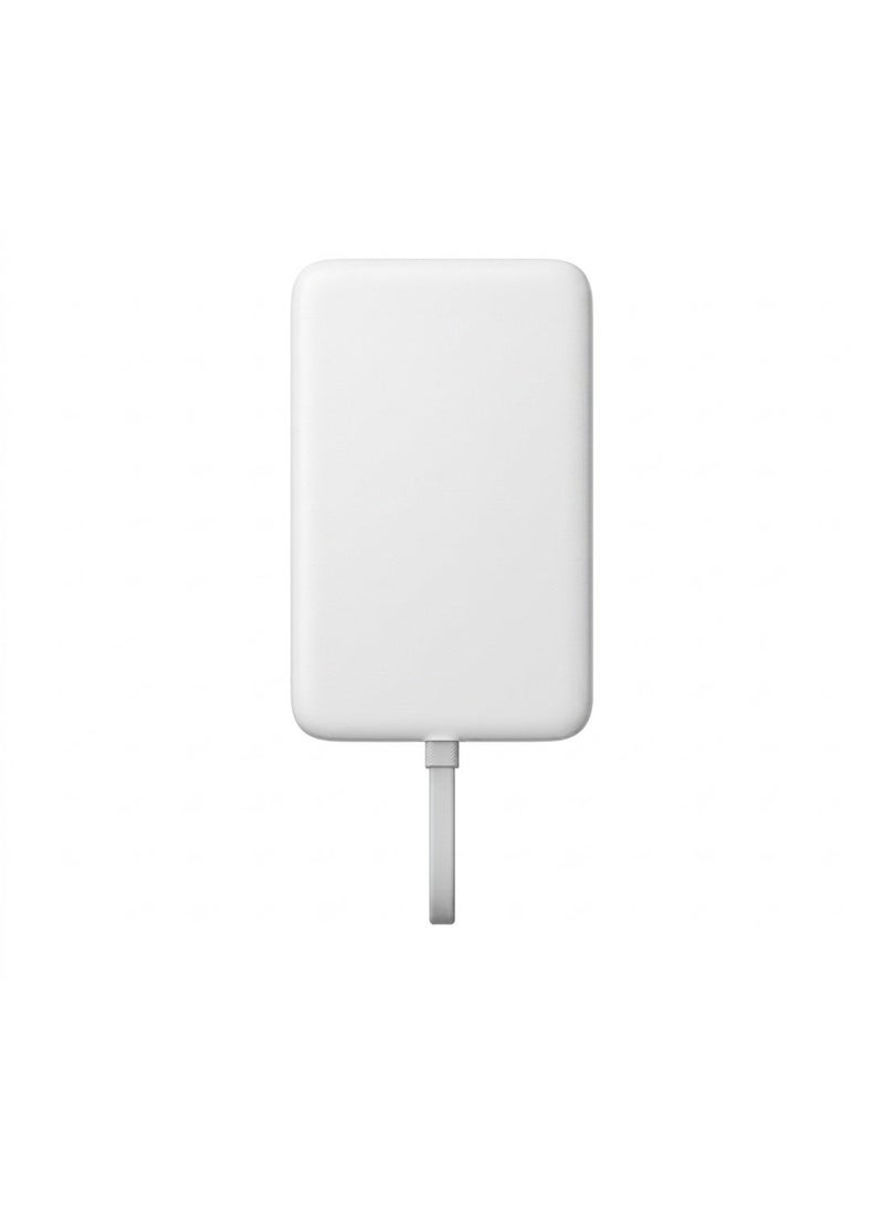 10000mAh Magnetic Wireless Power Bank with 33W Fast Charging & Built-In Cable