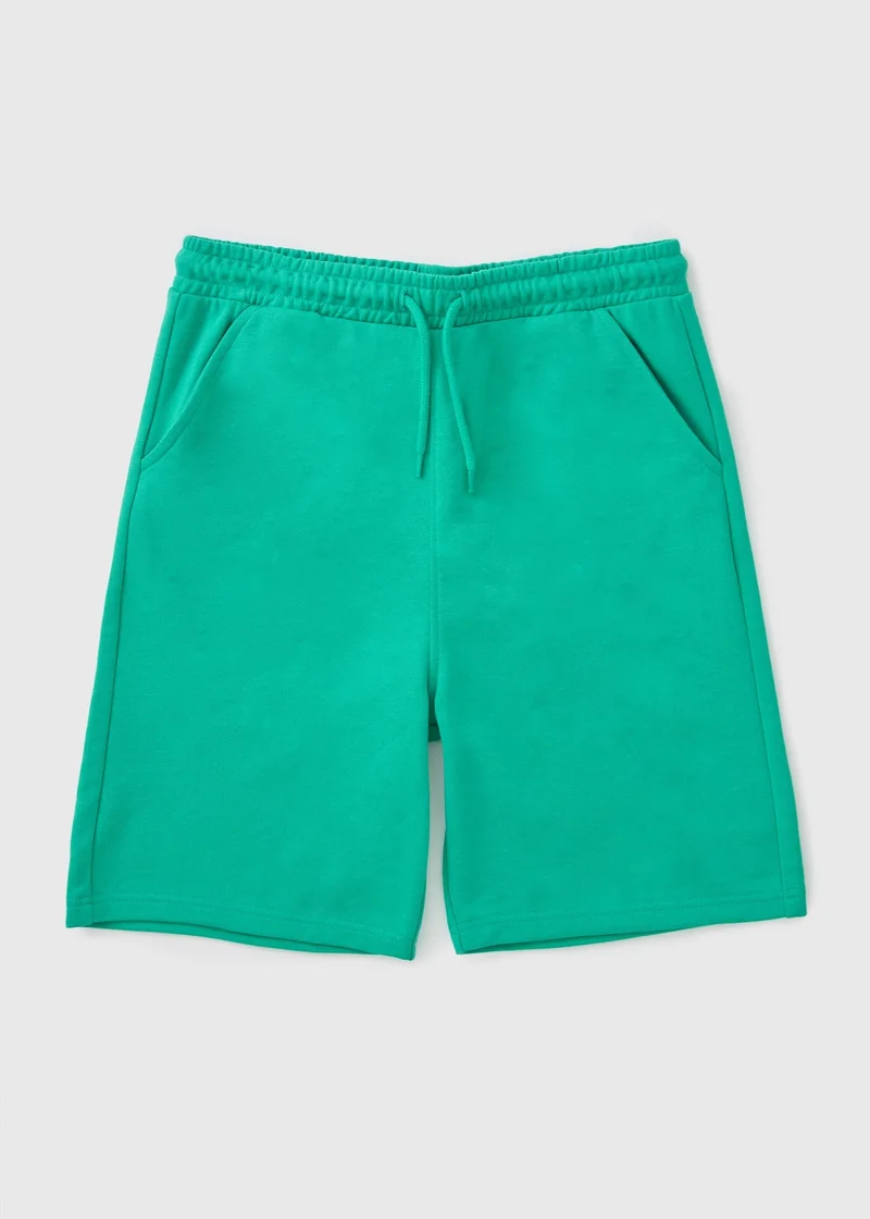 Matalan Boys Green Jogger Shorts